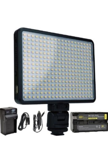 FototekFotograf Pro Led-320 Video Kamera Işığı Tepe Lambası Led Işık F770 Pil Ve Şarjla Birlikte