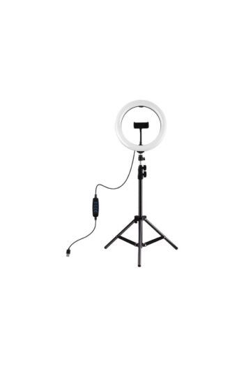 AydemirTech Çok Amaçlı Ring Light Telefon Tutucu Halka Işıklı Yayıncı Video Çekme Işığı Led Aydınlatma Uyumlu