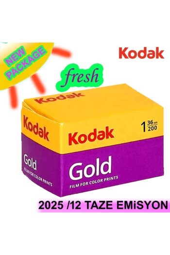 Kodak Renkli Negatif Analog Fotoğraf Filmi. Gold 200-36-35mm 05/2026 Taze