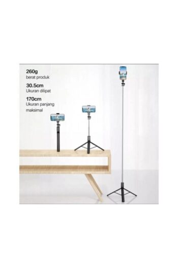 Asfal Gopro Uyumlu, Bluetooth Kumandalı, 170 Cm Selfie Çubuğu Ve Tripod Telefon Tutacağı