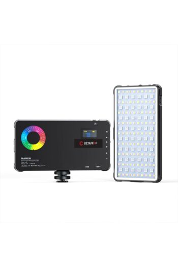 Deyatech RGB Led Işık 4000mAh Taşınabilir 8500k Fotoğraf & Video Çekim Youtube Tiktok Ambiyans Işığı