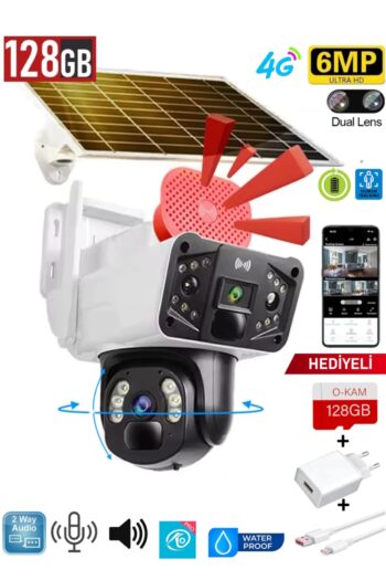 Ventus 4g Solar 6mp Akıllı Çift Kamera 128gb Şarj Cihazı Ve Kablo Hediye Gece Görüş Sesli Konuşma