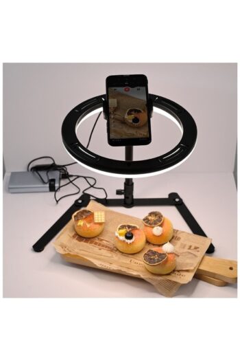 Asfal Masaüstü Ürün Çekim Standı Video Ve Fotoğraf Çekimi Standı 10" Ring Light Tripod Selfie Işığı