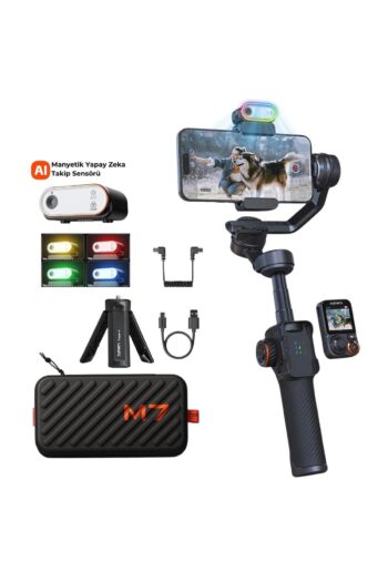 Hohem iSteady M7 Kit Yapay Zeka Takip Sensörlü 3 Eksenli Telefon Sabitleyici Gimbal