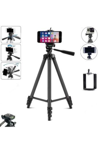 gaman Profesyonel Fotoğraf Video Çekimi 106 Cm Tripod Telefon Tutucu  Kılıf Hediyeli