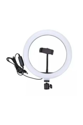 LESGO Ring Light 12 Inç Youtuber Video Oda Çekimleri Için Halka Işık 3 Farklı Işık Modu