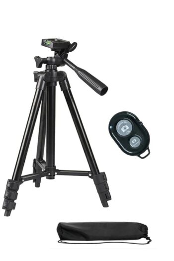 PSGT Telefon Kamera Tutucu Tripod Video Sabitleyici Siyah Tripot 3120 Siyah