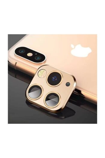 TEKNOPAZARIM Iphone Xs- Iphone 11 Pro Uyumlu Kamera Lens Dönüştürücü-gold Renk