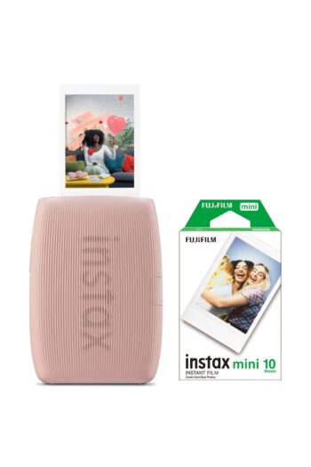 Fujifilm Instax mini Link 3 Pembe Akıllı Telefon Yazıcısı ve 10'lu mini Film