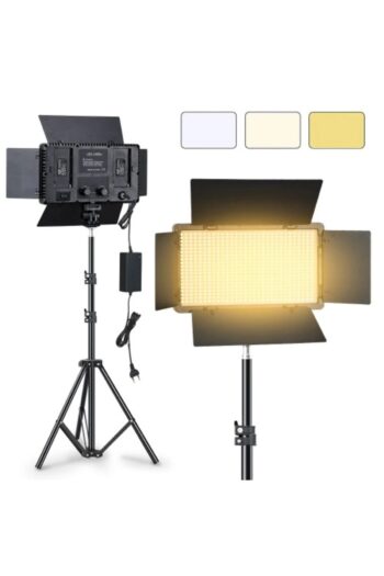 Dymax Led Işık 600 Ledli Video Kamera Tattoo Dövme Makyaj Işığı