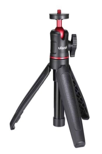 ulanzi Mt-08 Mini Ayarlanabilir Masaüstü Tripod, Siyah