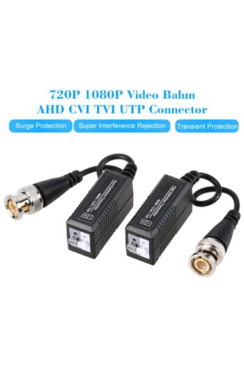 WOZLO Ahd Video Balun - Ahd Kamera Cat5 - Cat6 Bnc Çevirici