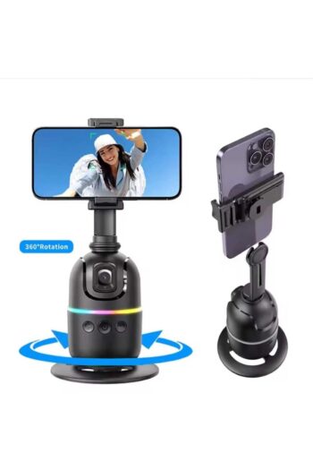 Asfal Yüz Takibi Yapan 360° Dönen Gimbal Telefon Sabitleyici Selfie ve  Video Çekimi İçin Akıllı Tripod