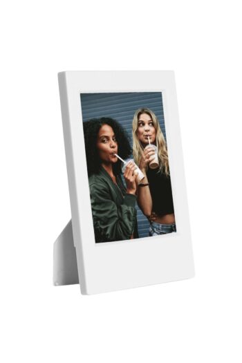 Fujifilm Instax Mini Film Uyumlu Beyaz Klasik Fotoğraf Çerçevesi