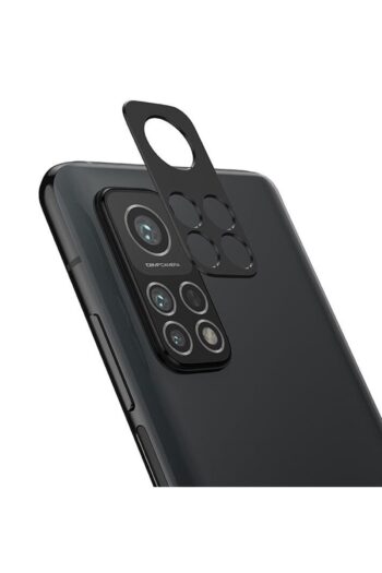 Microcase Xiaomi Mi 10t Uyumlu Kamera Lens Koruma Halkası - Kapalı Tasarım Siyah