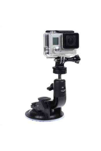 Coverzone Aksiyon Kamera Gopro Için Uyumlu Araç Tavan Içi Tutucu Araba Cam Tutucu Açısı Ayarlı Fonksiyonlu