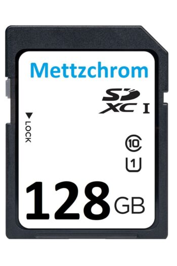 Mettzchrom 128gb SD hafıza kartı 128 gb SD Class 10 memory kart