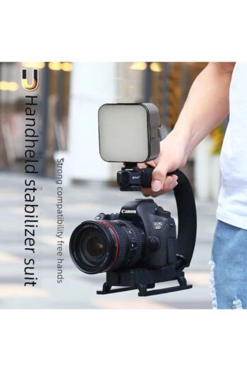 fortrek Video Making Kit Kumandalı Mikrofon Led Işık Mini Tripod - Telefon Youtuber Video Kayıt