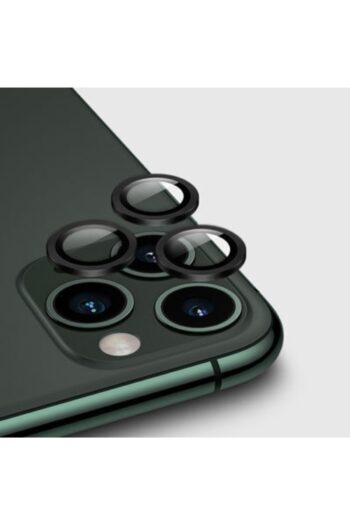 Genel Markalar Apple iPhone 11 Pro Uyumlu CL-01 Kamera Lens Koruyucu, Siyah