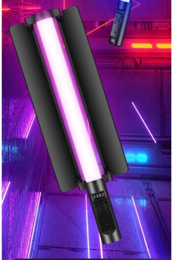 asua Rgb Video Işık Selfie Fotoğraf Işığı, 10 Renk, Şarj Edilebilir Kumandalı Rgb Aydınlatma Ring Tiktok