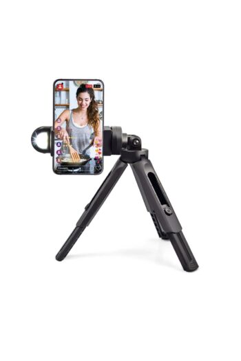Boldy Işıklı Tripot - Blogger Tripod - Çok Fonksiyonlu Tripot - Ayarlanabilir Tripot - Telefon Tutucu