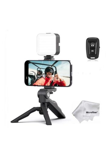 Tianya Telefonlar için Mini Fonksiyonel Tripod + 49 Led Light - Iphone , Samsung , Xiaomi , Huawei vb.