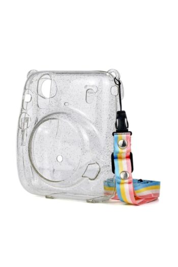 Trendfone Fujifilm Instax Mini 11 Simli Şeffaf Kılıf-sadece Mini 11 Ile Uyumlu Başka Modellerle Uyumlu Değil
