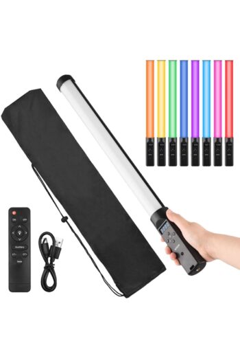 Deyatech Elde Taşınabilir Rgb Tüp Işık Led Video Işık Değnek 3200k-5500k Vlog Canlı Akışı