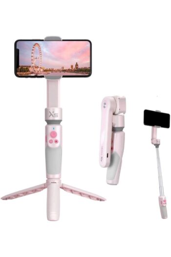 ZHIYUN Smooth Xs Akıllı Telefonlar Için Gimbal Görüntü Sabitleyici Pembe ( Tripod Çanta Dahil )