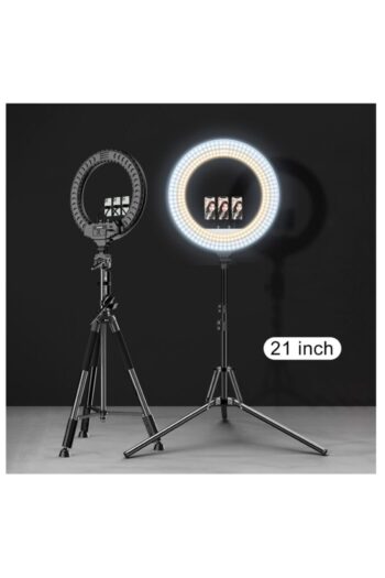 Yussraw 21 Inç 54cm Influencer Makyaj Kuaför Ring Light Kumandalı Çantalı Alüminyum Ayaklı