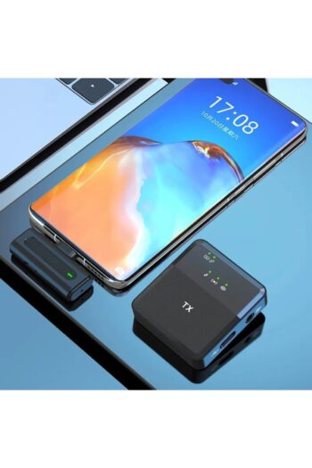 Coverzone Lightning Uçlu Mikrofon Youtuber Canlı Yayın Klipsli Yaka Mikrofonu Lightning Modellerine Uyumlu SX8
