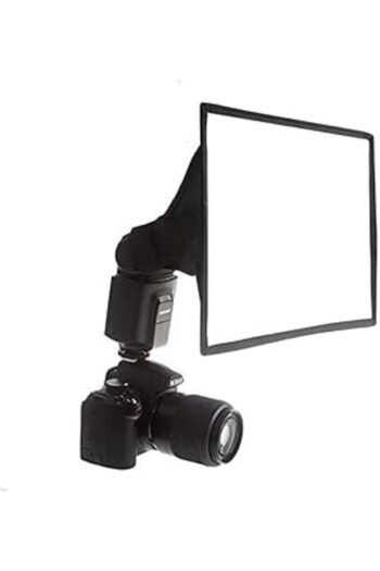 Genel Markalar Universal 30x20cm Flaş Softbox Diffuser, Nikon Pentax Yongnuo Uyumlu