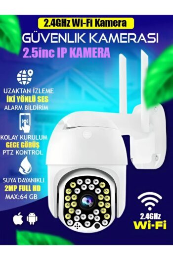 nextbuy Çift Antenli İç-Dış Mekan IP Kamera 360° Gözetim 2MP Full HD Akıllı Suya Dayanıklı Güvenlik Kamerası