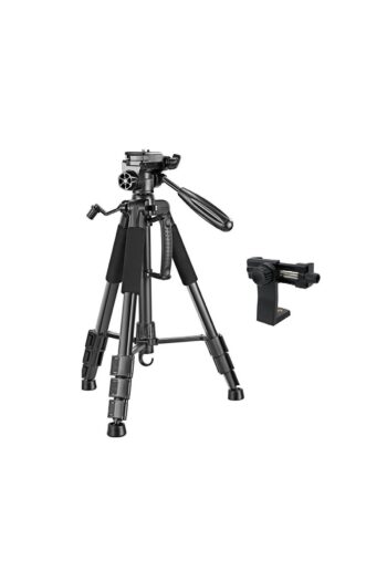 Asfal Profesyonel Bluetooth Kumandalı 175 Cm Sabitleyici Tripod Telefon Tutucu Ve Çantalı Tripod