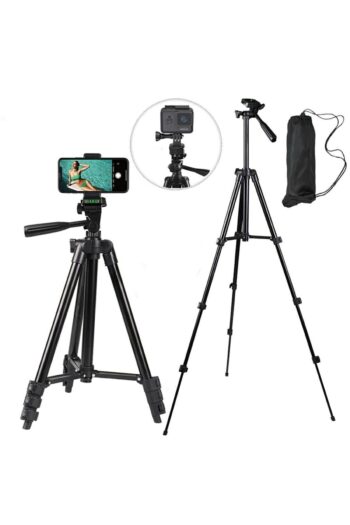 MEZİGARC General Mobile Gm 9 Pro Uyumlu Profesyonel Fotoğraf Video Çekimi Için Siyah Tripod Tutucu