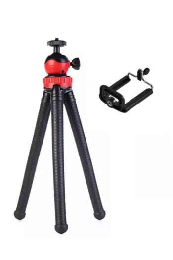 GFUZ Profesyonel Fotoğraf Ve Video Çekimi Tripod 360° Açılı Telefon Tutucu Tripot Go Pro Kamera