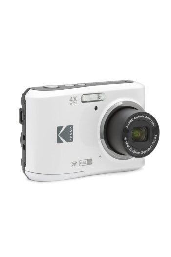 Kodak Friendly Zoom FZ45/4x Yakınlaştırma Dijital Fotoğraf Makinesi-Beyaz