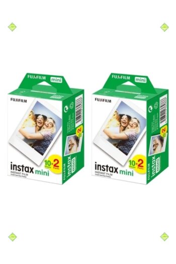 Fujifilm Instax Mini 12 Makineler Ile Uyumlu 20'li Film 2 Kutu 40 Adet Poz