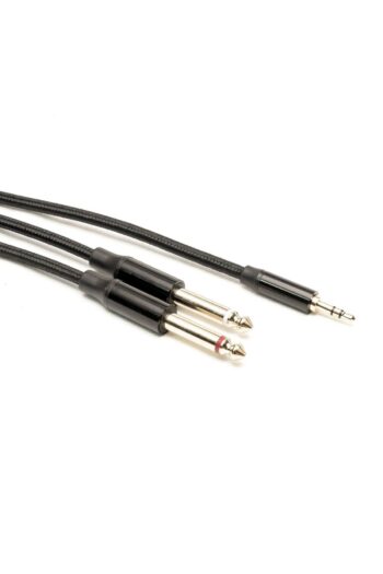 Markofist MF-AC30-3M 2x6.35mm - 3.5mm Stereo Ses Kablosu 3m
