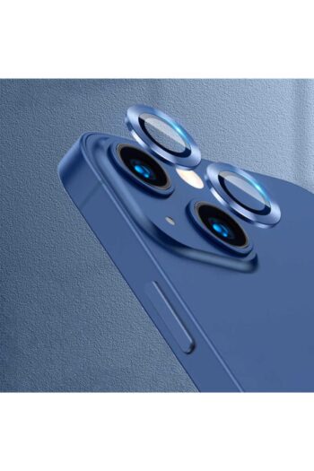 Genel Markalar Apple iPhone 13 Mini Uyumlu CL-04 Kamera Lens Koruyucu, Mavi