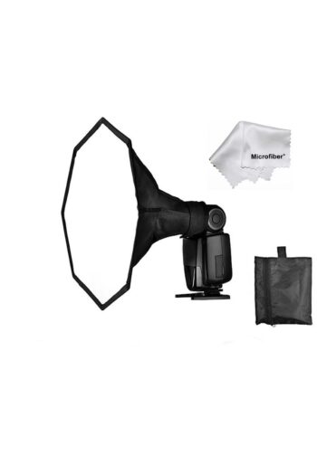 Tianya Tepe Kafa Flaş Flash Için 30cm Octagon Softbox Canon Nikon Sony Yongnuo Godox vb.