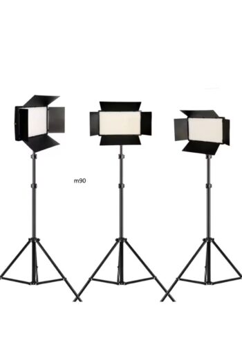 M90 Profesyonel Fotoğraf Ve Video Için Çekim Işığı  Aydınlatma Paneli Ring Light