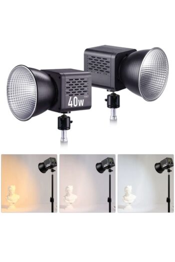 Dymax 40watt Led Işık Video Kamera Işığı Makyaj Dövme Tattoo Işığı Ürün Çekim Işığı + 2m ışık ayağı