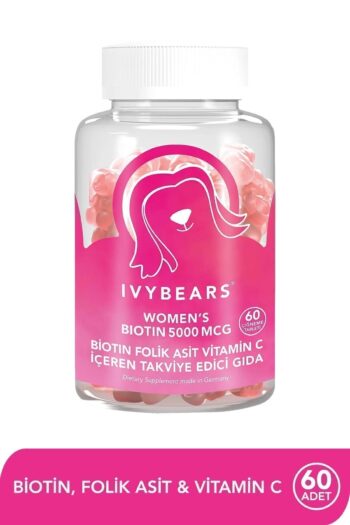 IvyBears Kadın Saç Vitamini Biotin 5000 Mcg 60 Tablet