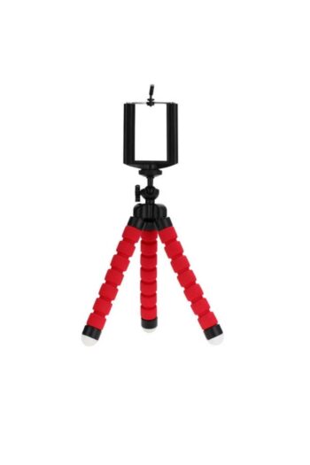 Genel Markalar Kamera Telefon Tripod Profesyonel Sünger Ahtapod Sarılabilir Ayanrlanabilir 15cm Döner Başlık