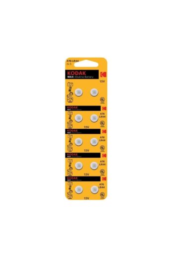 Kodak 10 Adet Ultra Alkalin Düğme Pil-ka76/lr44