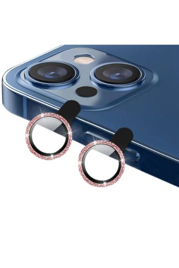 Microcase Iphone 13 Elmas Taş Lens Koruma Halkası - Pembe Al2775
