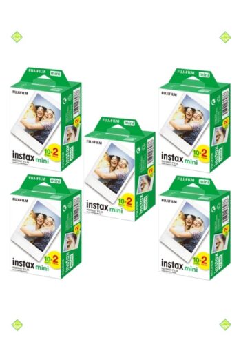 Fujifilm Instax Mini 12 Makineler Ile Uyumlu 20'li Film 5'li Set 100 Poz