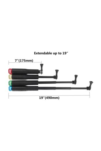 Gplus EKEN H9R Suya Dayanıklı Teleskopik Kaliteli Monopod Selfi Çubuk