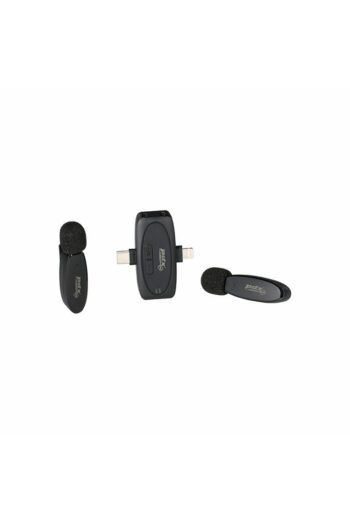 PDX V6 2.4g 3 In 1 Kablsuz Youtube Yaka Mikrofonu Tip-c Iphone 15 Için 3.5mm Portları